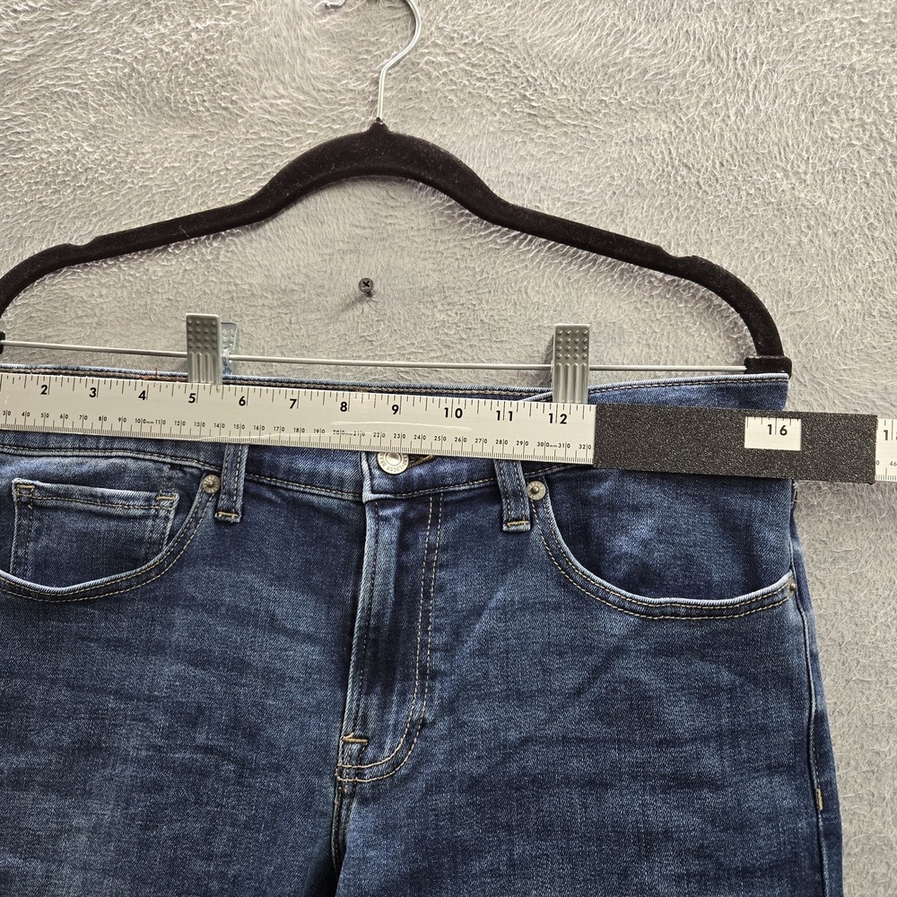 Lucky Brand Women Jeans 10/30A Blue Denim Bootcut 29.5" Inseam Raw Hem - Picture 6 of 12